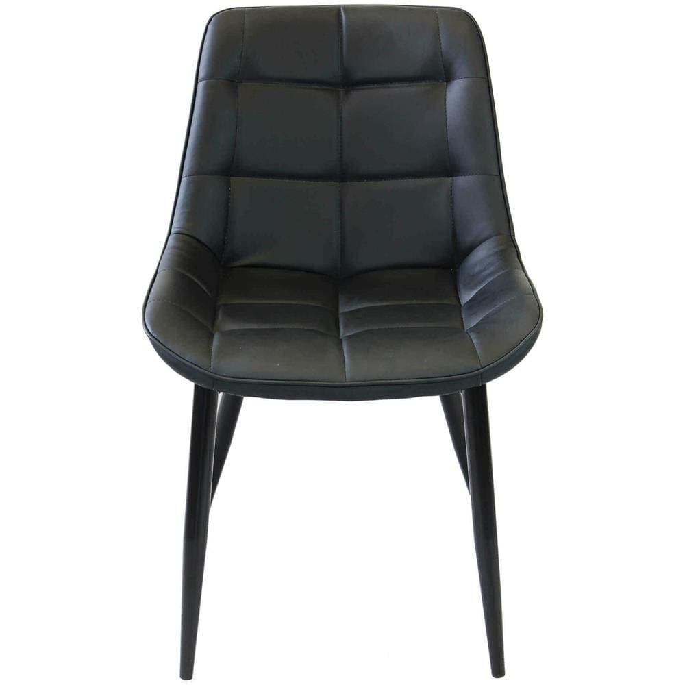 Winter - Poltrona Imbottita Per Sala Da Pranzo In Ecopelle - Foto 2