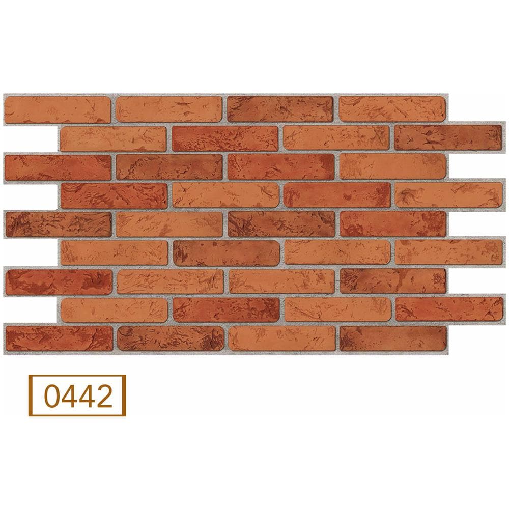 Pannelli 3d Rivestimento A Parete In Pvc Effetto Pietra,mattoni,ceramiche, Legno Realistici E Isolanti. - 0442 (mis. 971x498mm) - Foto 1