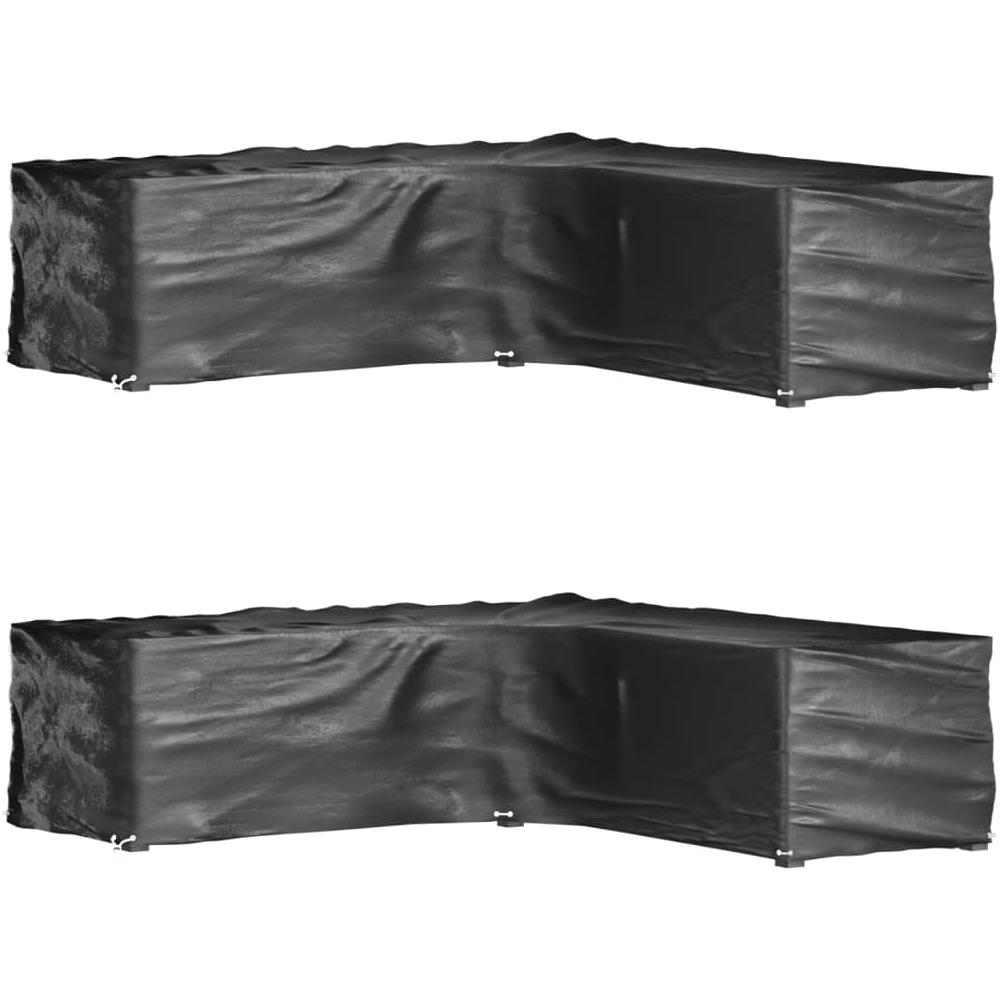 Coperture Mobili Da Giardino A L 2pz 16 Occhielli 285x285x70cm - Foto 1