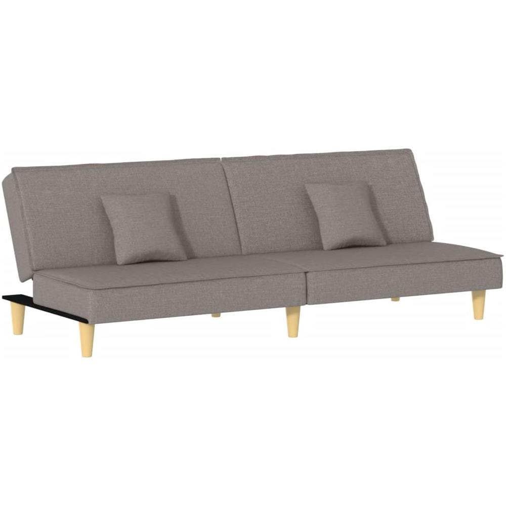 Divano Letto Tortora In Tessuto - Foto 1