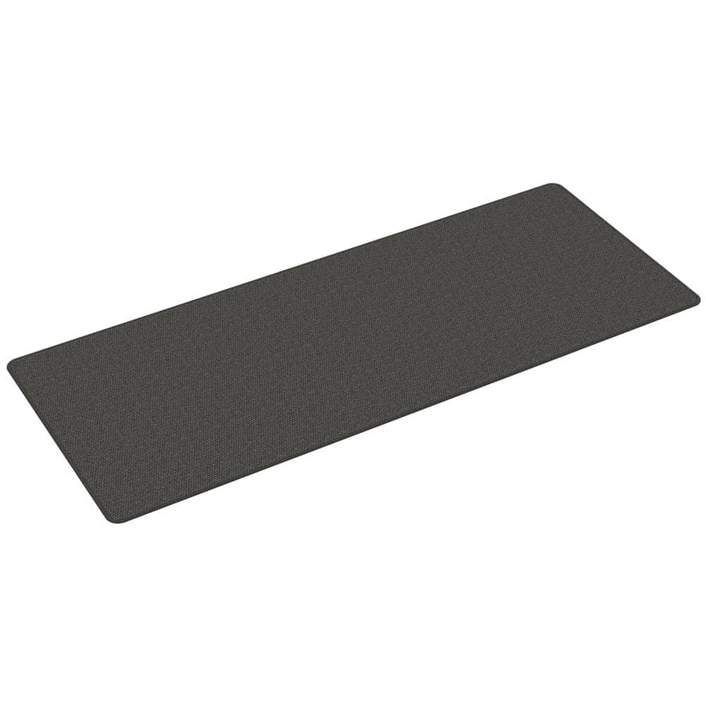 Tappeto Corsia Aspetto Sisal Antracite 80x200 Cm - Foto 2