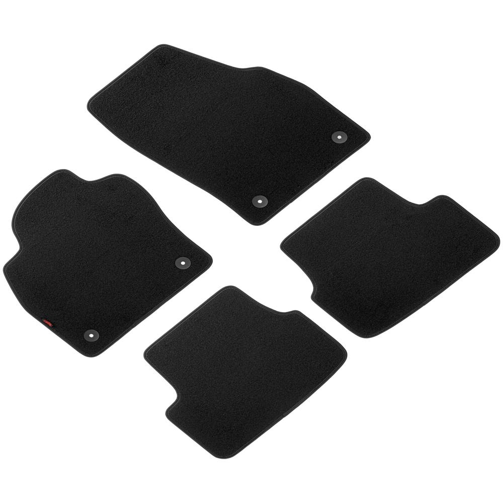 Set Tappeti Su Misura In Moquette - Compatibile Per Audi A1 Sportback (11/18>) - Seat Arona (11/17>) - Seat Ibiza 5p (06/17>) - Volkswagen Polo 5p (10/17>) - Skoda Fabia 5p (09/21>) - Foto 1