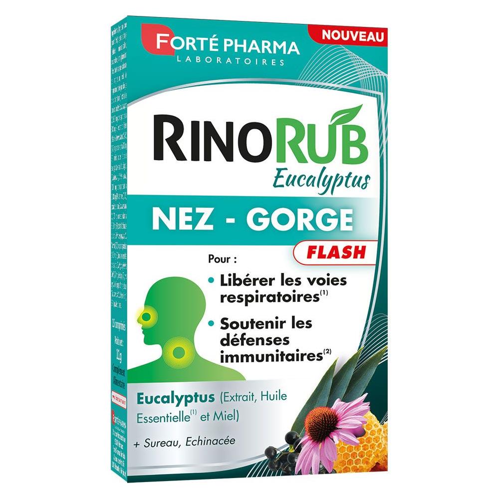 Naso E Gola Flash 15 Compresse Rinorub Eucalyptus - Foto 1