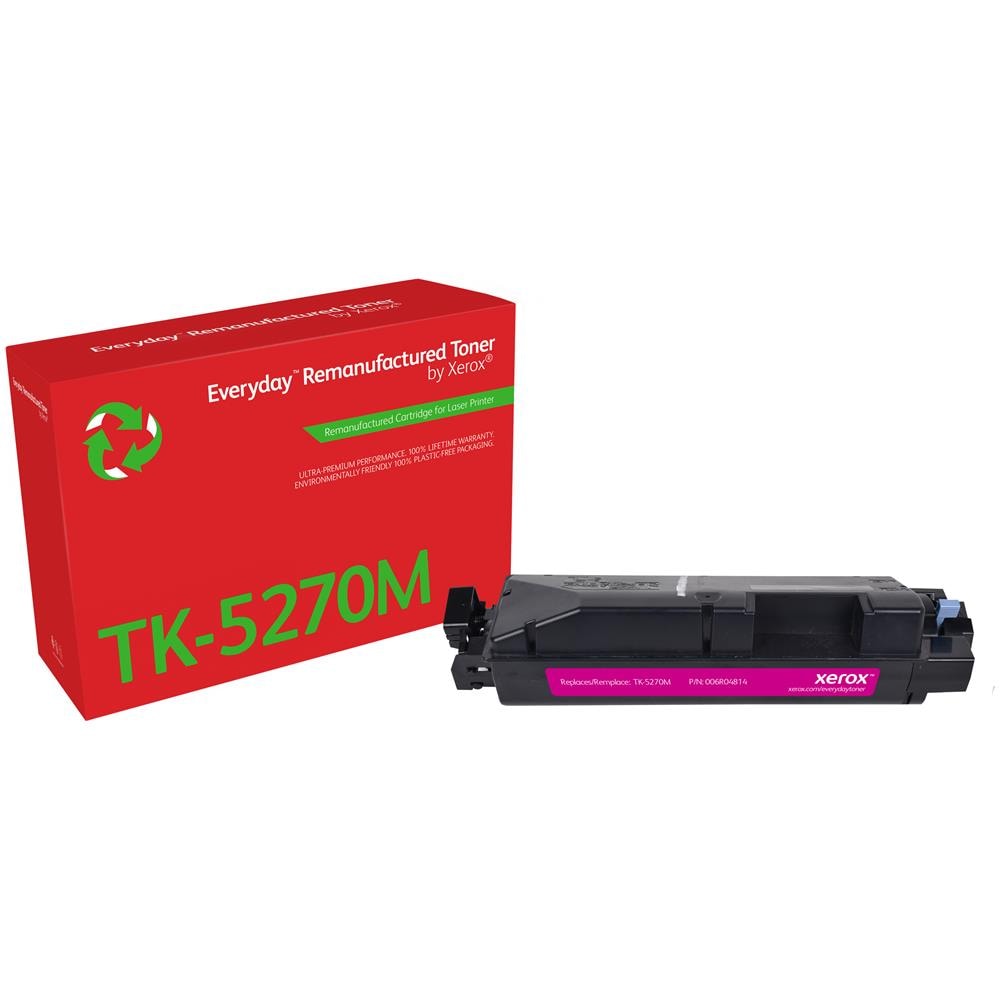 TONER RIGENERATO -   Everyday™ di Xerox Magenta compatibile con Kyocera TK-5270M, Capacità standard - Foto 1