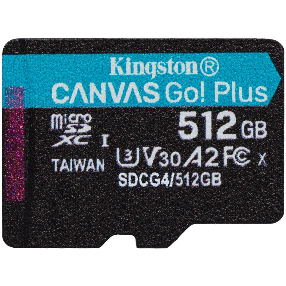 Technology Scheda MicroSDXC Canvas Go Plus Gen4 200MB /s A2 U3 V30 da 512 GB + adattatore - Foto 2