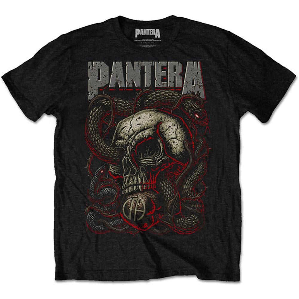 Pantera - Serpent Skull Black (T-Shirt Unisex Tg. 2XL)  - Foto 1