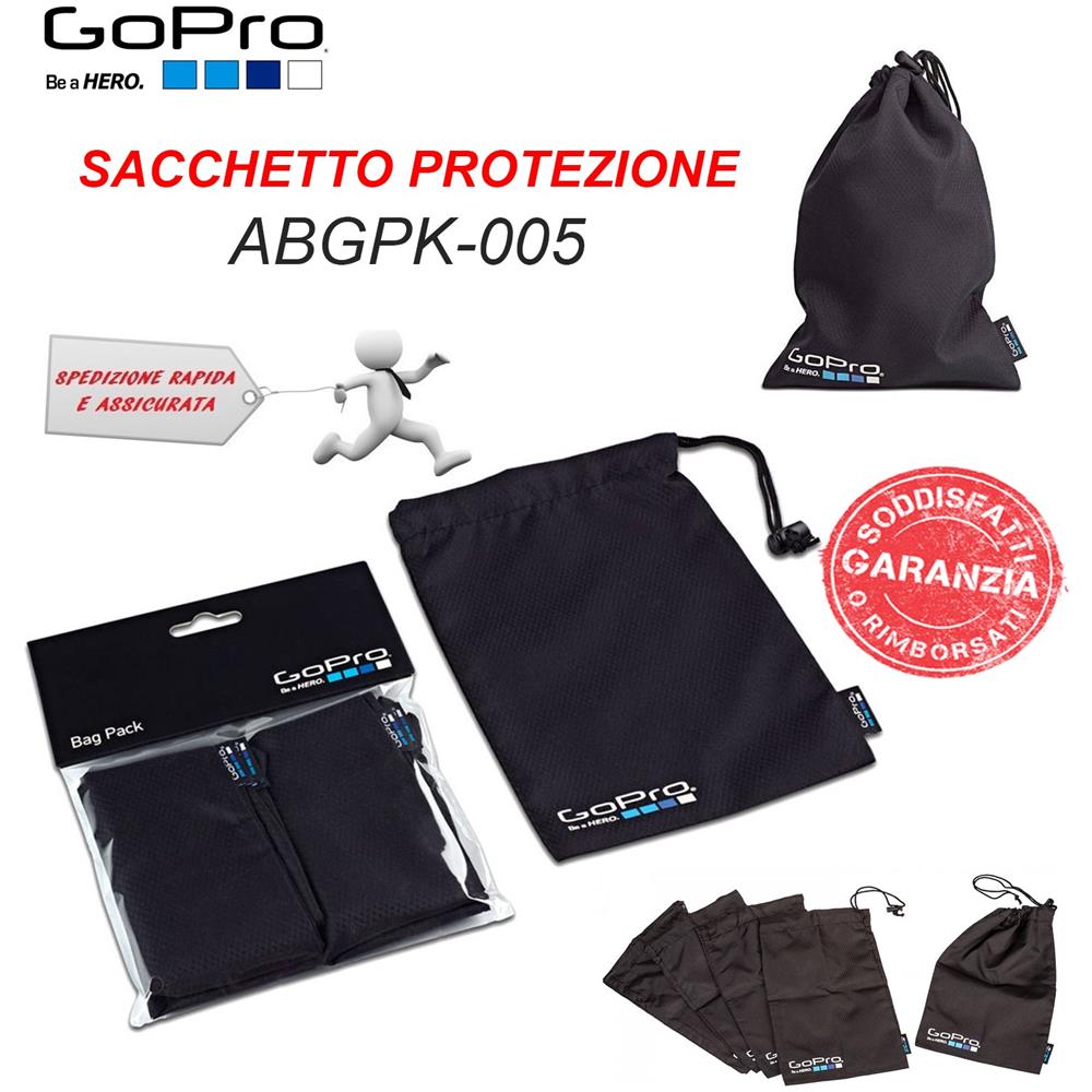 Custodia Sacchetto Protezione Nero Originale Abgpk-005 Per Hero Cameras - Foto 1