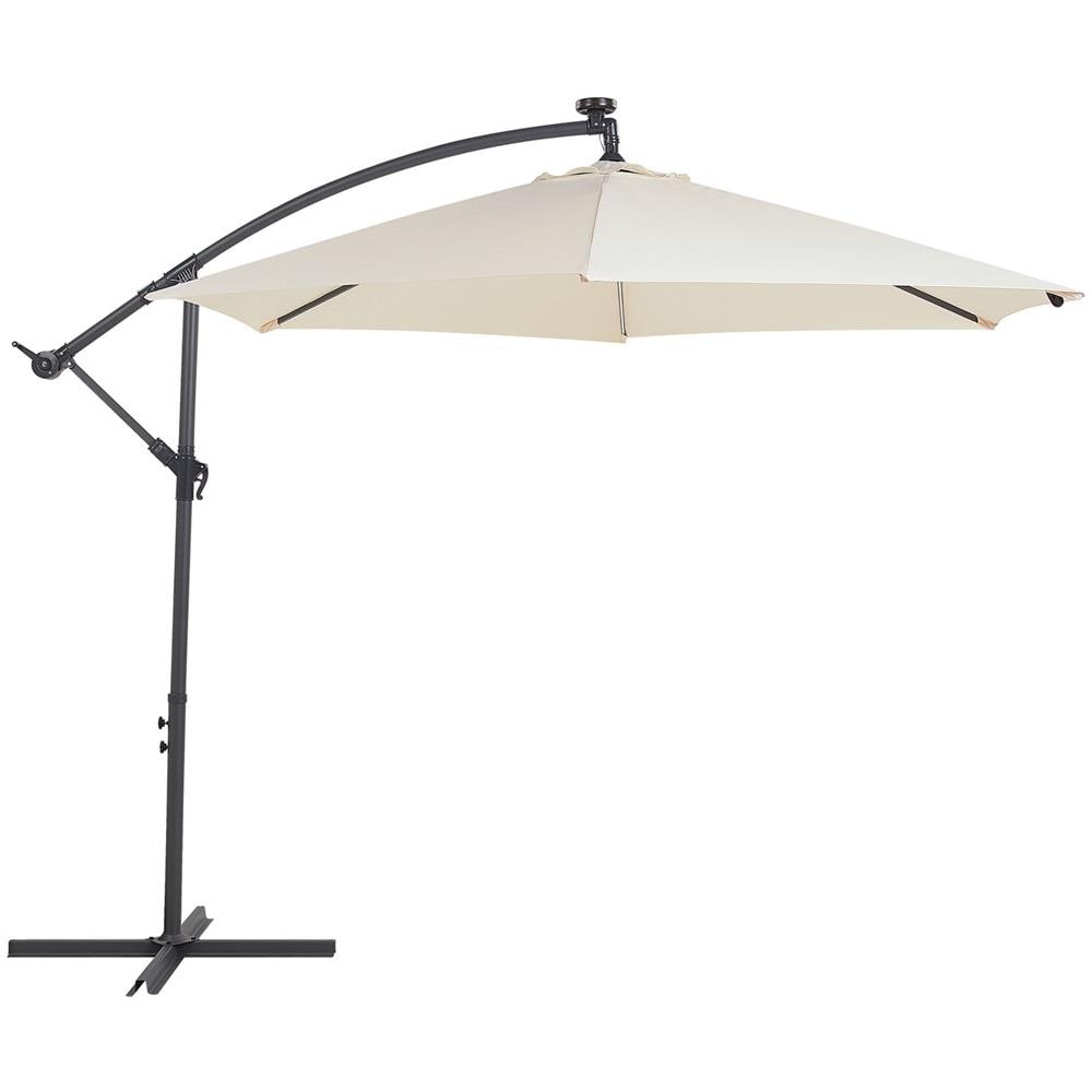 Ombrellone A Sbalzo Led 285 Cm Corval Beige - Foto 1