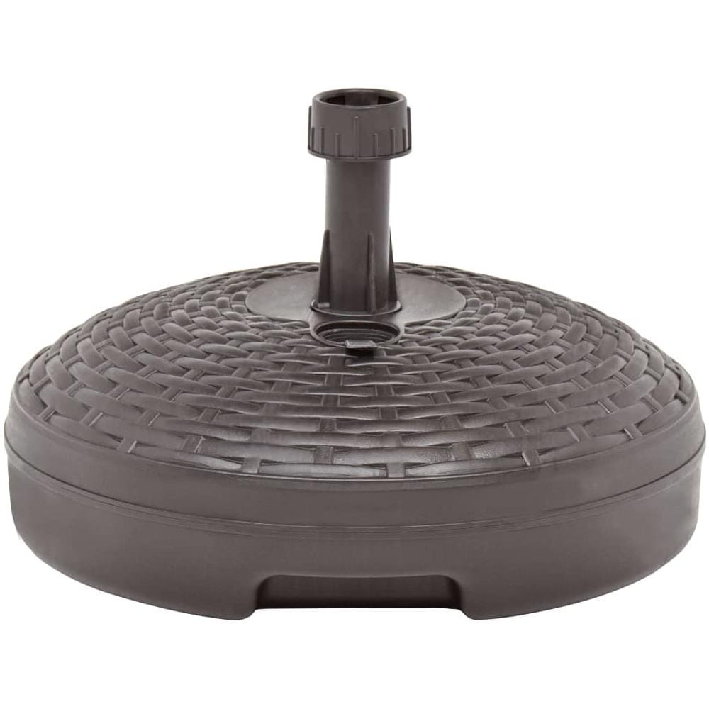 Base Ombrellone Riempibile Sabbia / Acqua 20 L Marrone Plastica - Foto 2