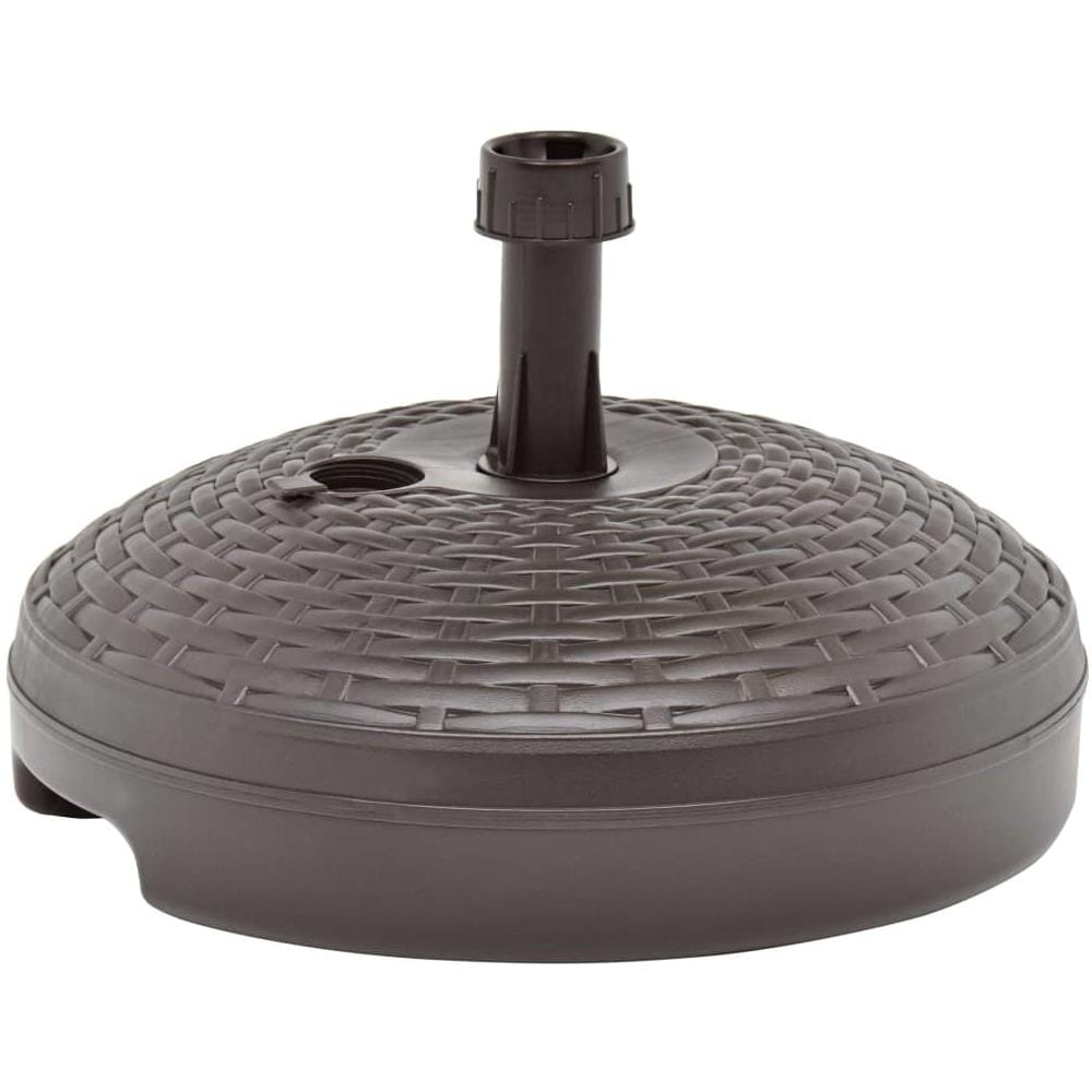 Base Ombrellone Riempibile Sabbia / Acqua 20 L Marrone Plastica - Foto 3