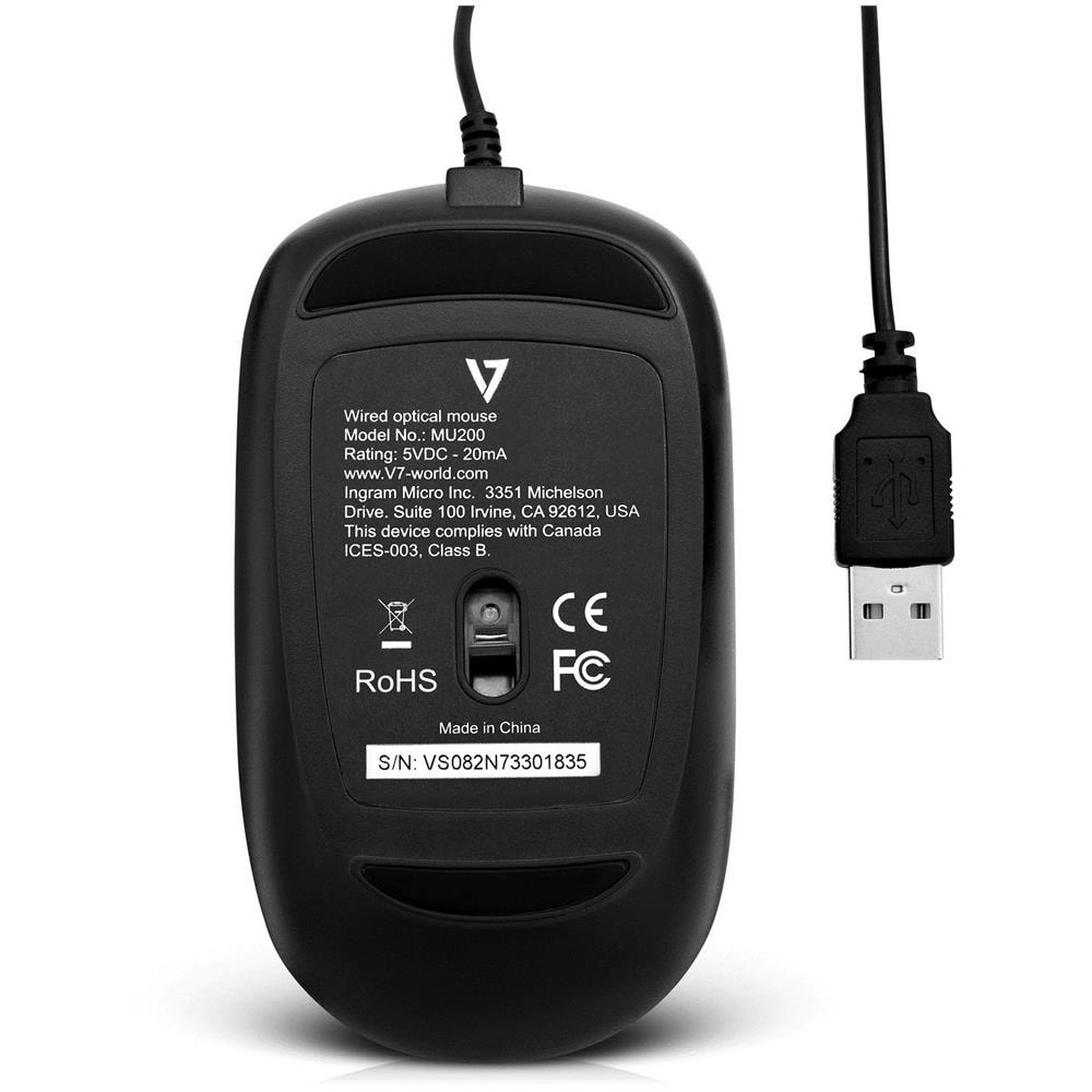 Mouse MW200 Ottico 4 Tasti 1600 DPI Colore Nero - Foto 1