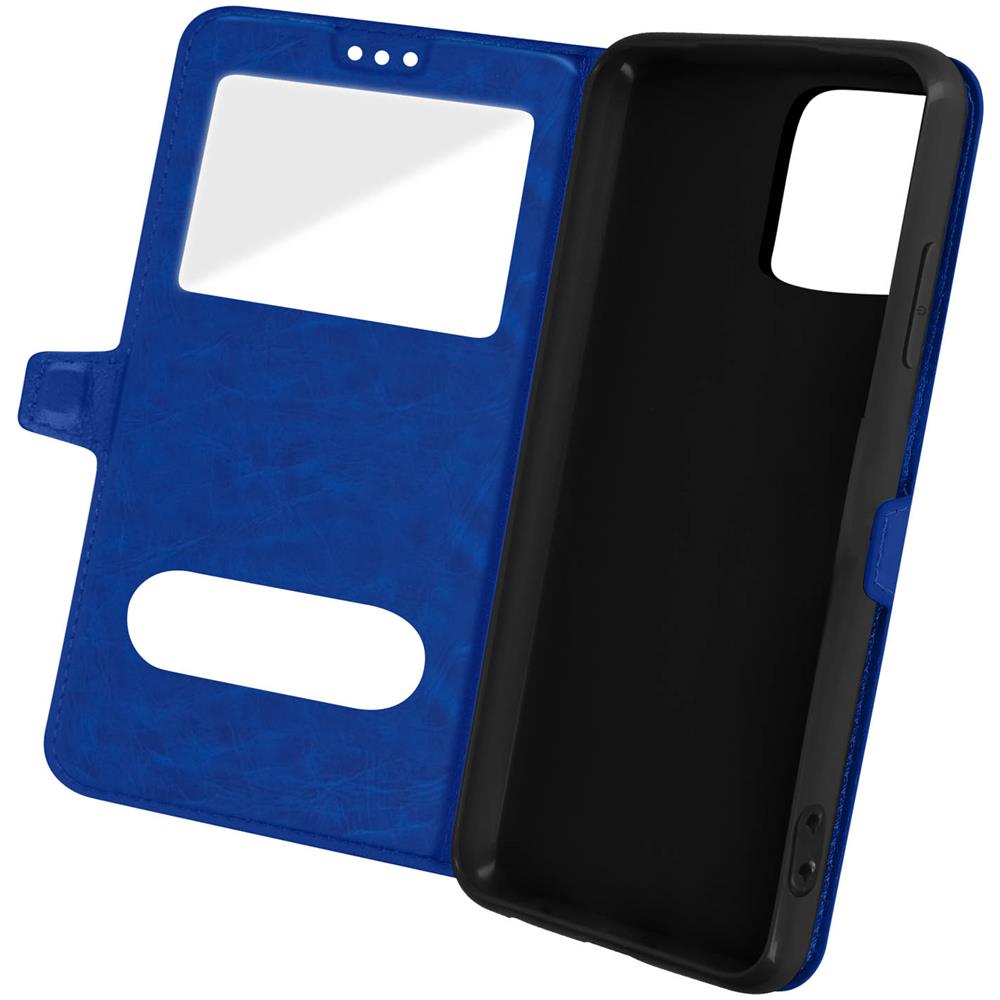Custodia Iphone 13 Çini Doppia Finestra Supporto Video Blu - Foto 1