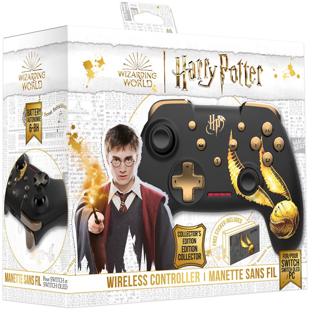 Controller Wireless Harry Potter per Nintendo Switch Colore Nero - Foto 4
