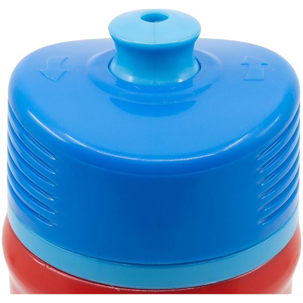 Borraccia Rossa E Blu In Plastica Per Bambini Spiderman 390 Ml Con Chiusra Antigoccia - Foto 3