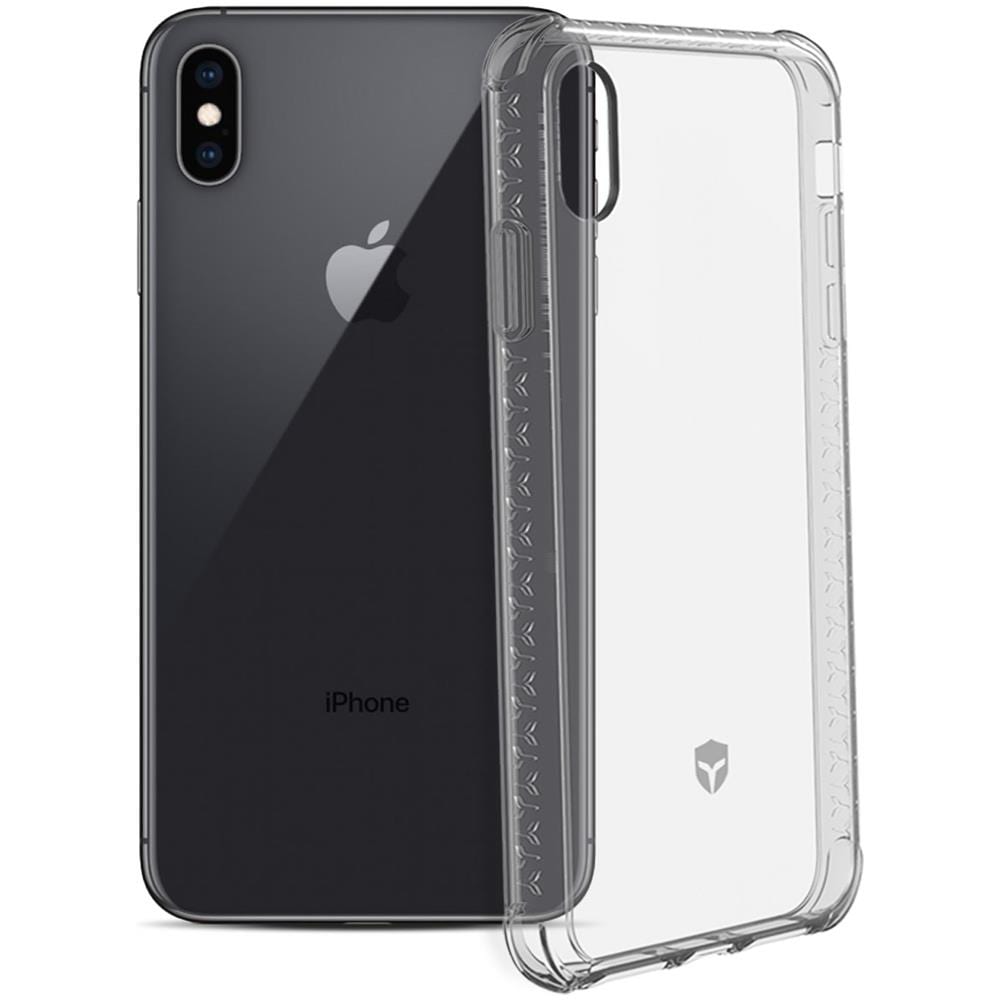 Cover Iphone Xs Max Rinforzata Silicone Gel Antishock Force Case Air Trasparente - Foto 2