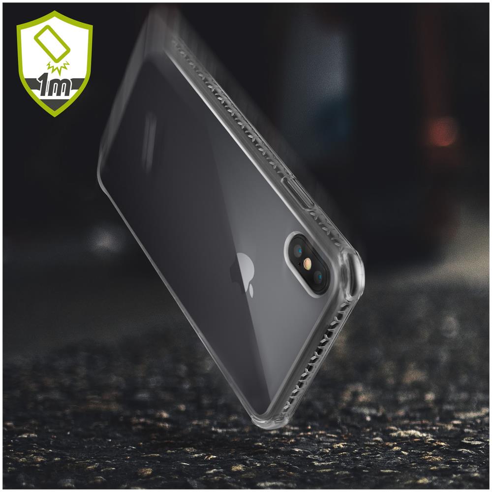Cover Iphone Xs Max Rinforzata Silicone Gel Antishock Force Case Air Trasparente - Foto 5
