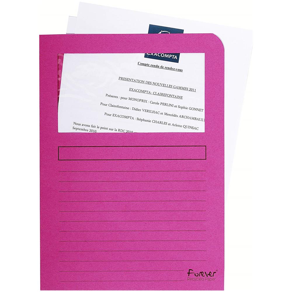 50108e Cartelle A L, 22x31 Cm, Fucsia - Foto 2