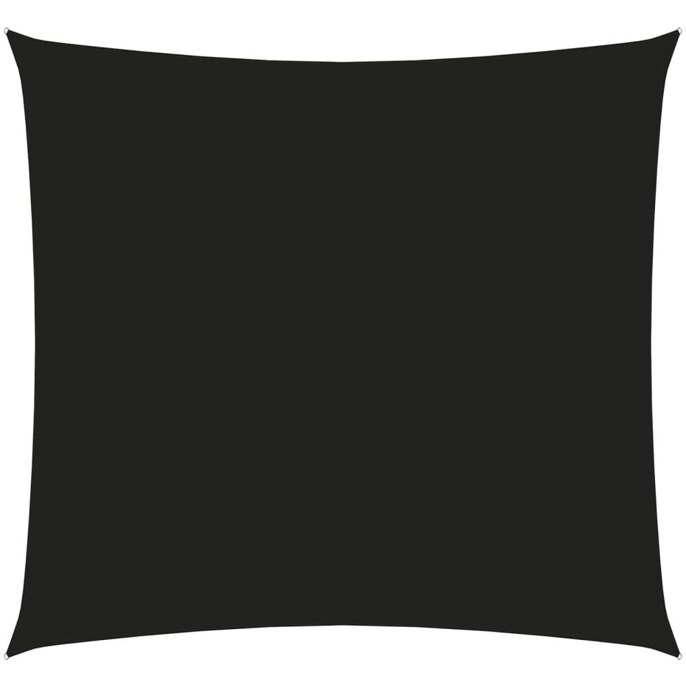 Parasole a Vela in Tela Oxford Quadrato 4,5x4,5 m Nero - Foto 1