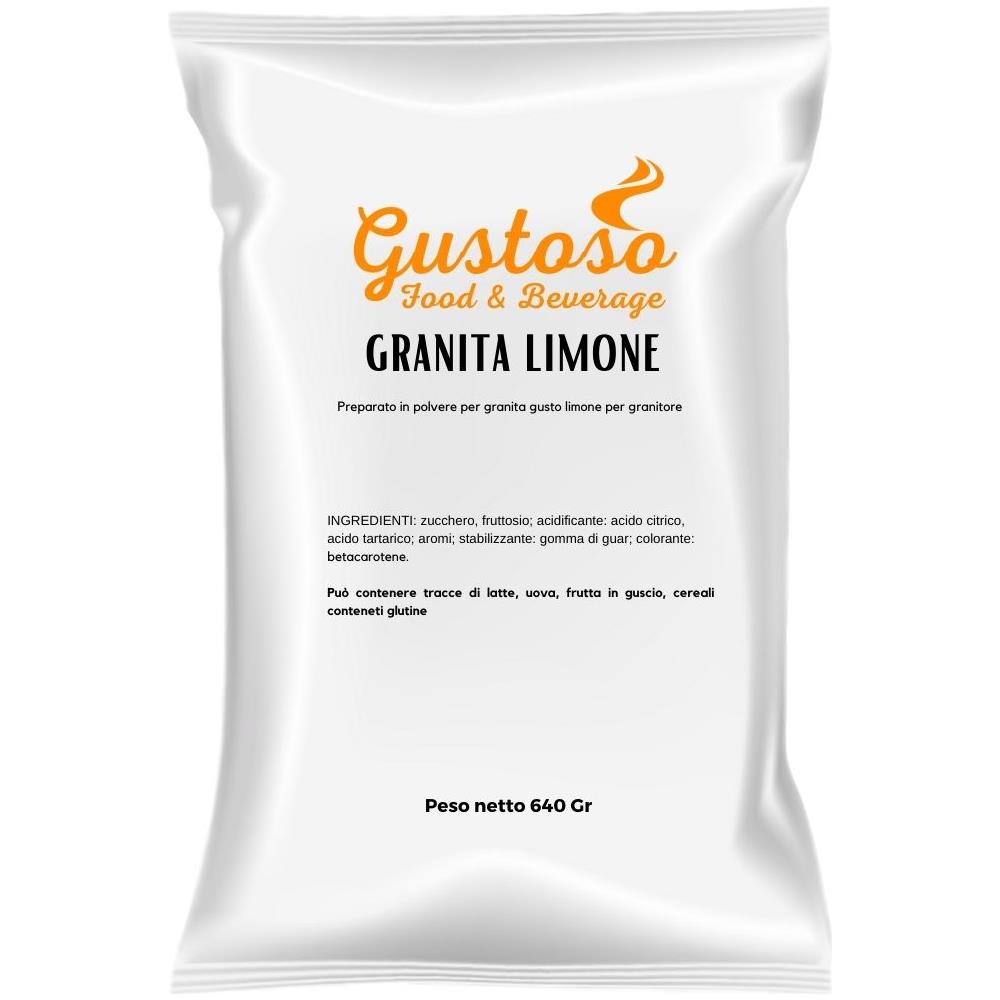 Preparato In Polvere Per Granita Al Limone Da 640 Gr - Foto 1