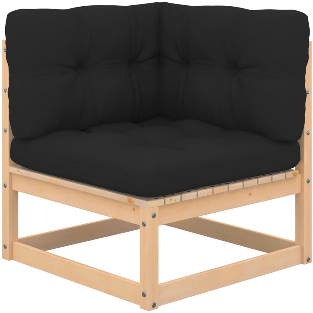 Set Divani da Giardino 4 pz con Cuscini Legno Massello di Pino - Foto 2