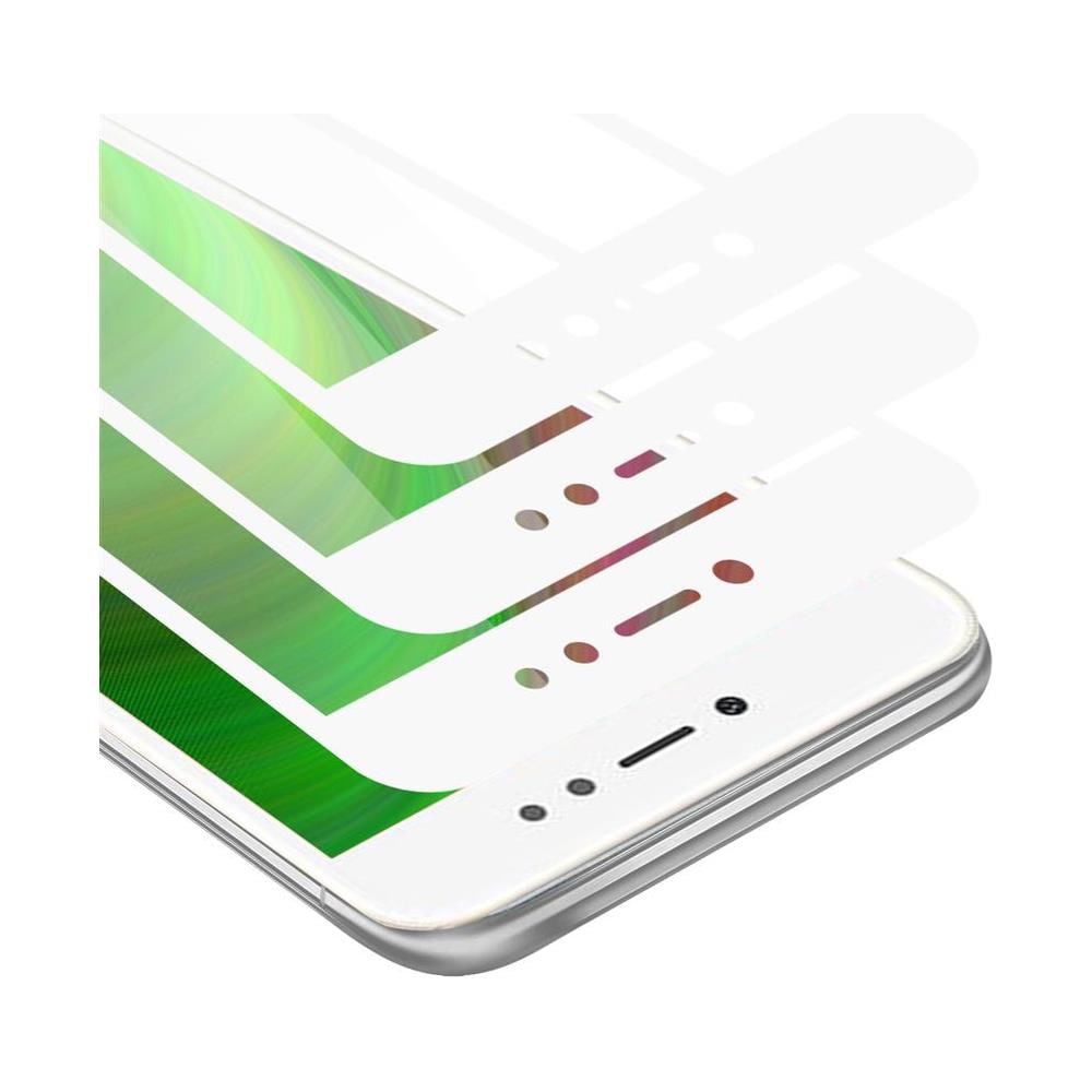 3x Pellicola Armatura A Schermo Intero Compatibile Con Xiaomi Redmi Note 5a Prime In Trasparente Con Bianco - 3x Vetro Temperato (tempered) Di Protezione Del Display In Durezza 9h Con 3d Touch - Foto 1