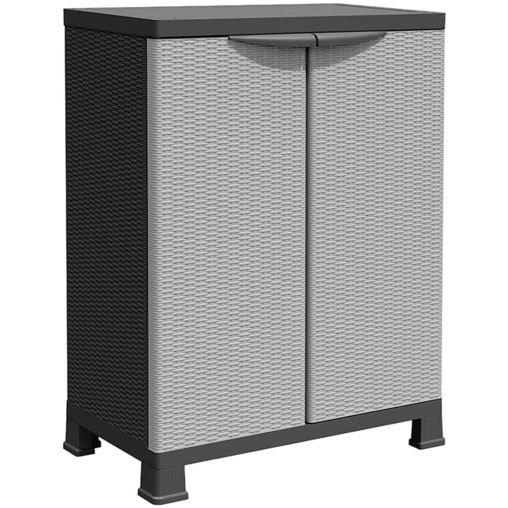 Armadietto In Plastica 68x39x92 Cm Design Rattan - Foto 2