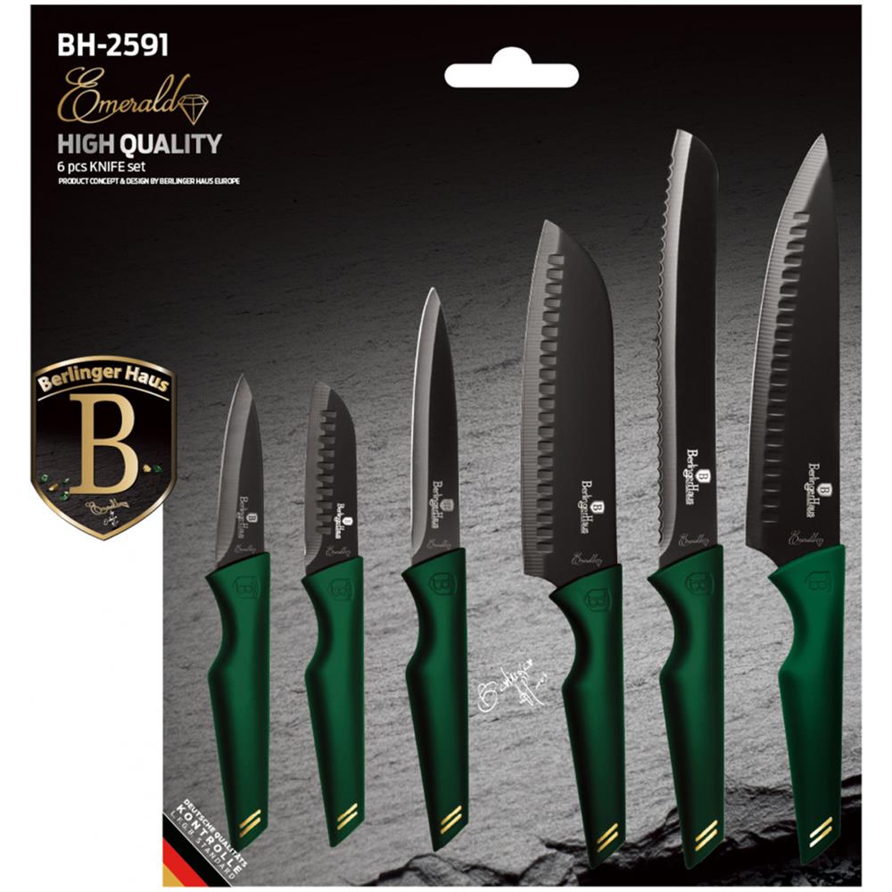 Set Di 6 Coltelli Da Cucina Berlinger Haus Bh-2591 - Foto 2