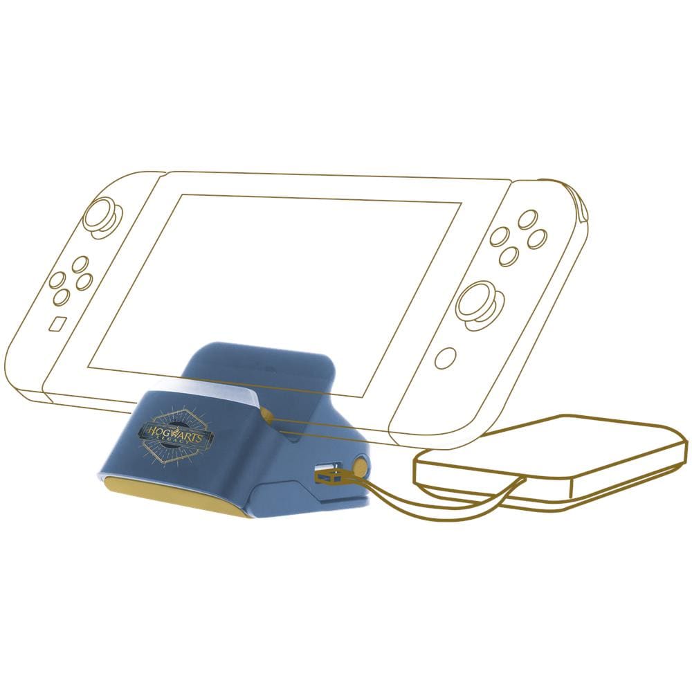 Hogwarts Legacy - Dock E Supporto 2 In 1 - Supporto Di Ricarica + Connessione Tv Per Nintendo Switch - Foto 2
