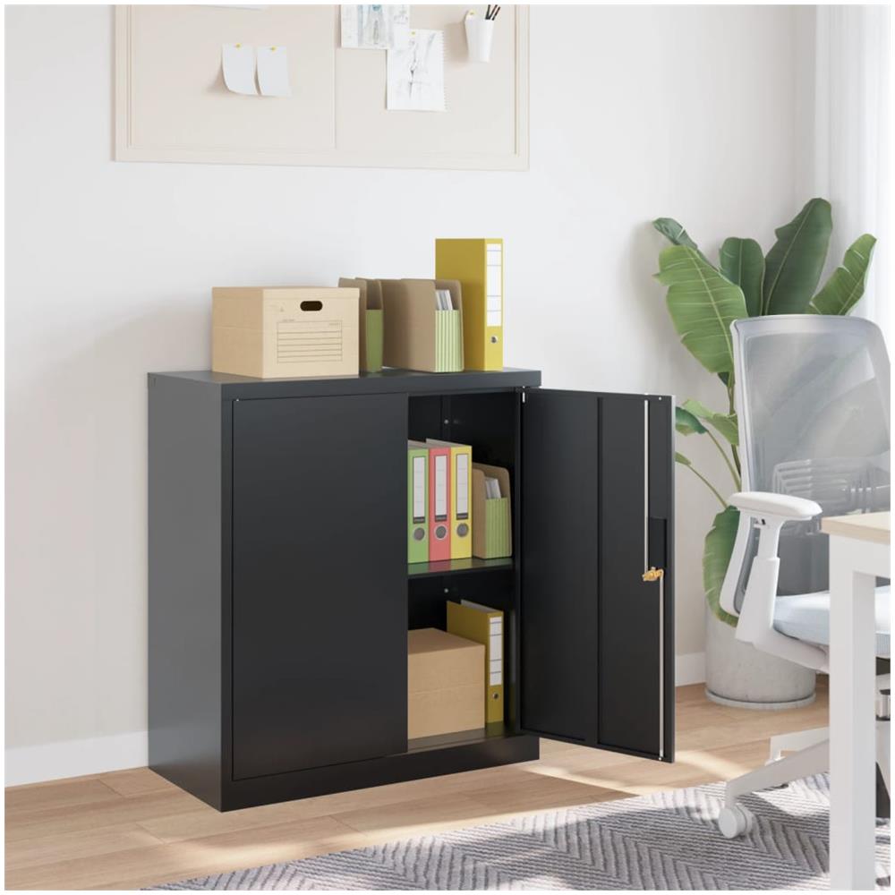Armadio Classificatore Antracite 79x40x90 cm in Acciaio - Foto 1