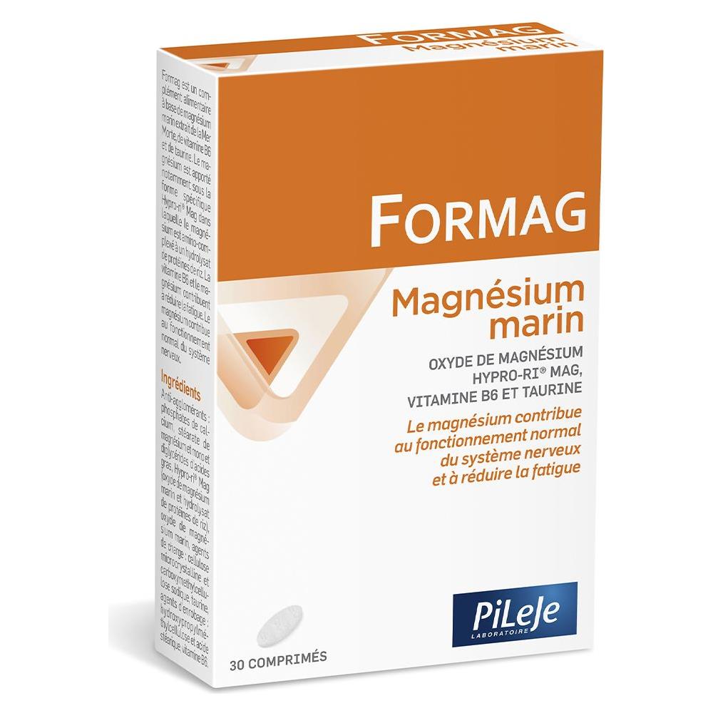 Magnesio Marino, Vitamina B6 E Taurina 30 Compresse Formag Pills - Foto 1