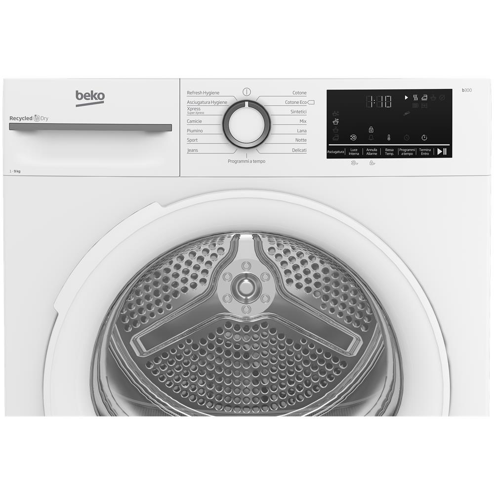 Asciugatrice BMT491WI 9 Kg Classe A+++ Pompa di calore - Foto 8