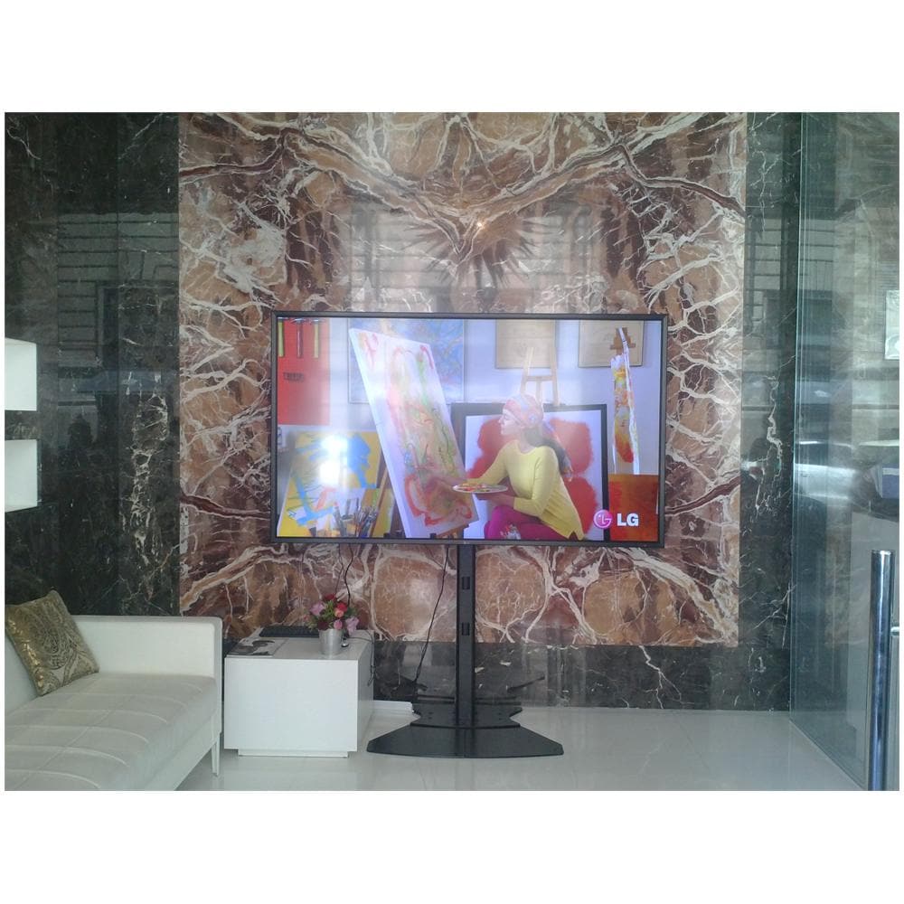 Piantana per TV / Monitor 42-71'' Portata Max 90.7Kg - Foto 4