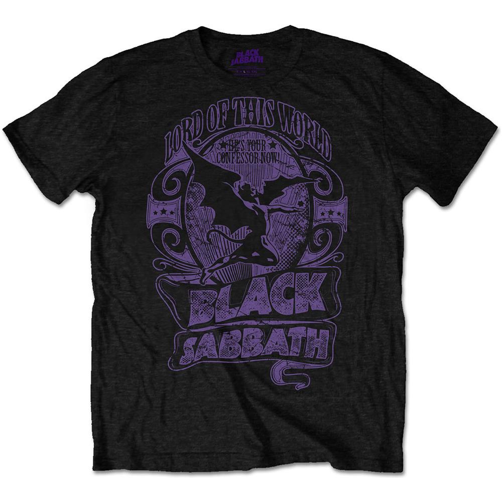 Black Sabbath - Lord Of This World Black (T-Shirt Unisex Tg. S)  - Foto 1