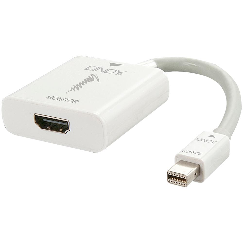 Adattatore Attivo Mini DisplayPort 1.2 M a HDMI F Colore Bianco - Foto 2