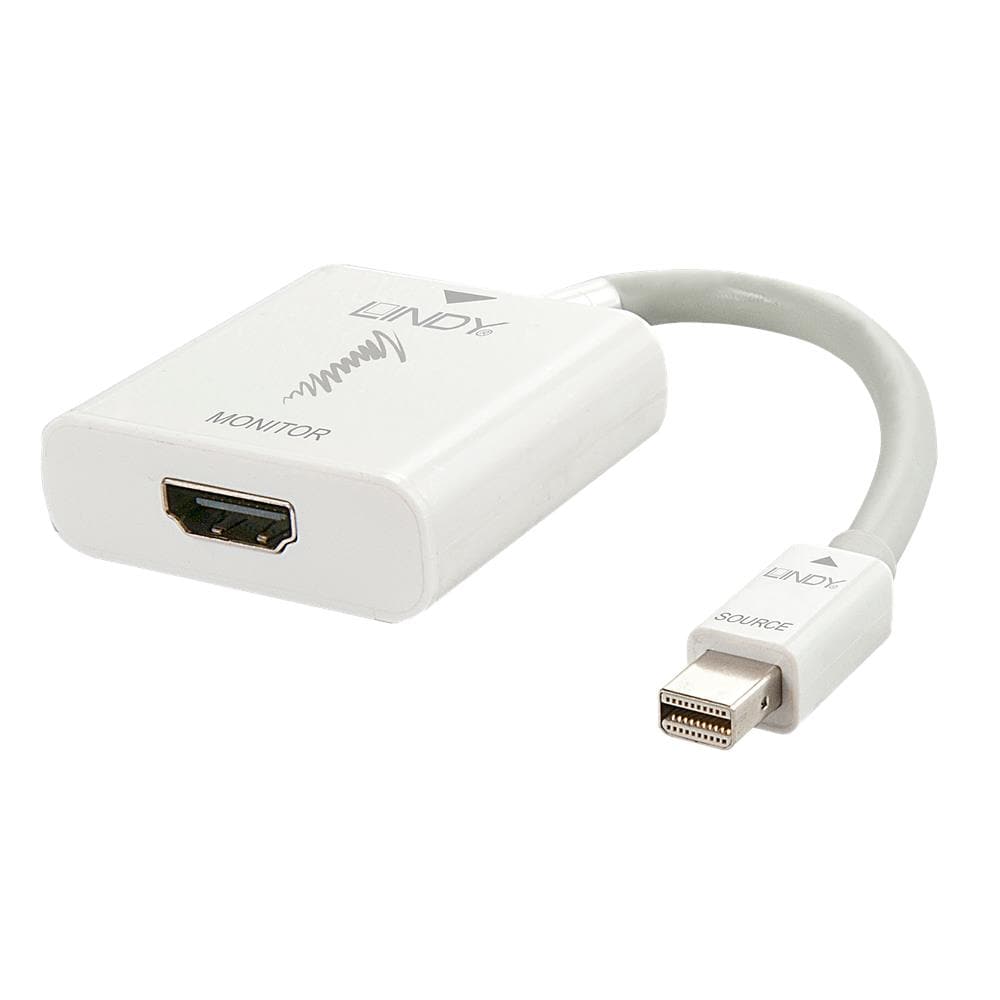Adattatore Attivo Mini DisplayPort 1.2 M a HDMI F Colore Bianco - Foto 1