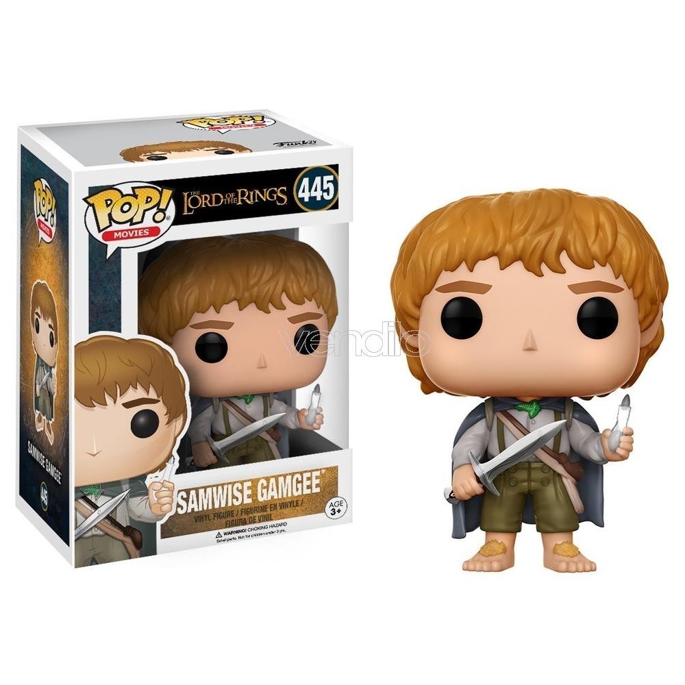 Signore Degli Anelli Pop Movies Vinile Figura Samwise Gamgee 9 Cm - Foto 1