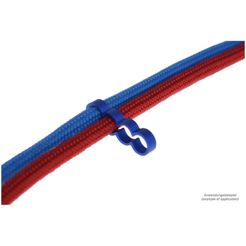 Eiskamm Alu X4 piatto - 4mm blu - 4 pz - Foto 2