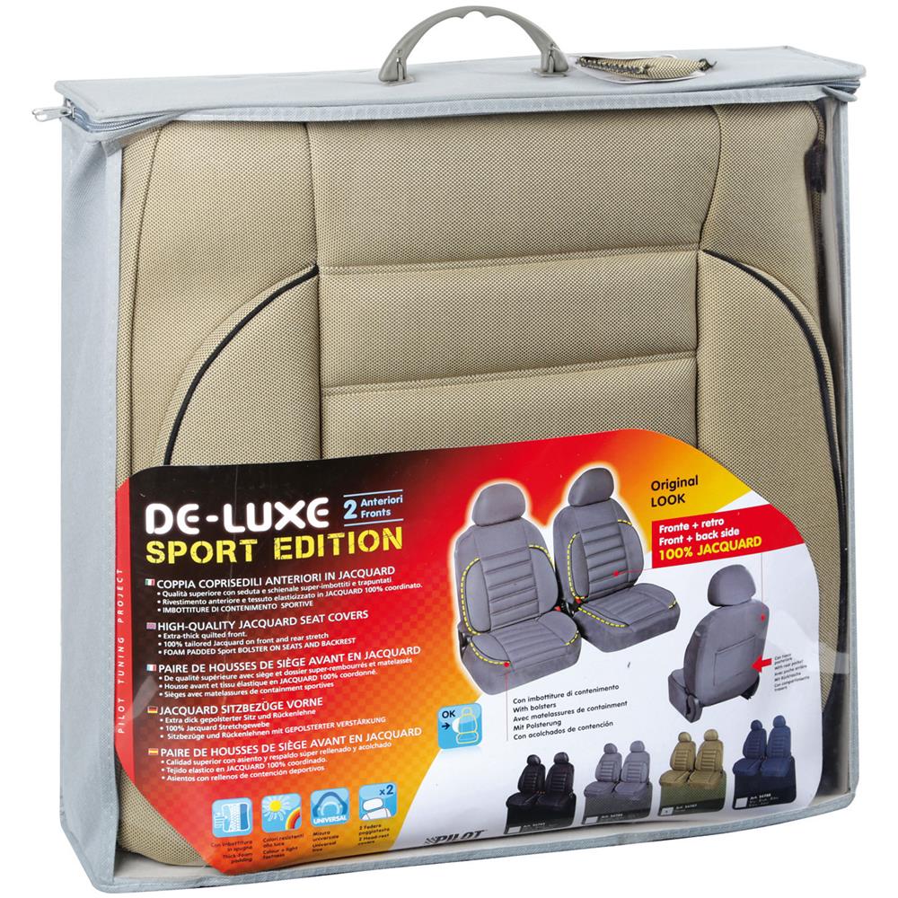 Coppia Coprisedili Anteriori Deluxe Sport-edition - Foto 6