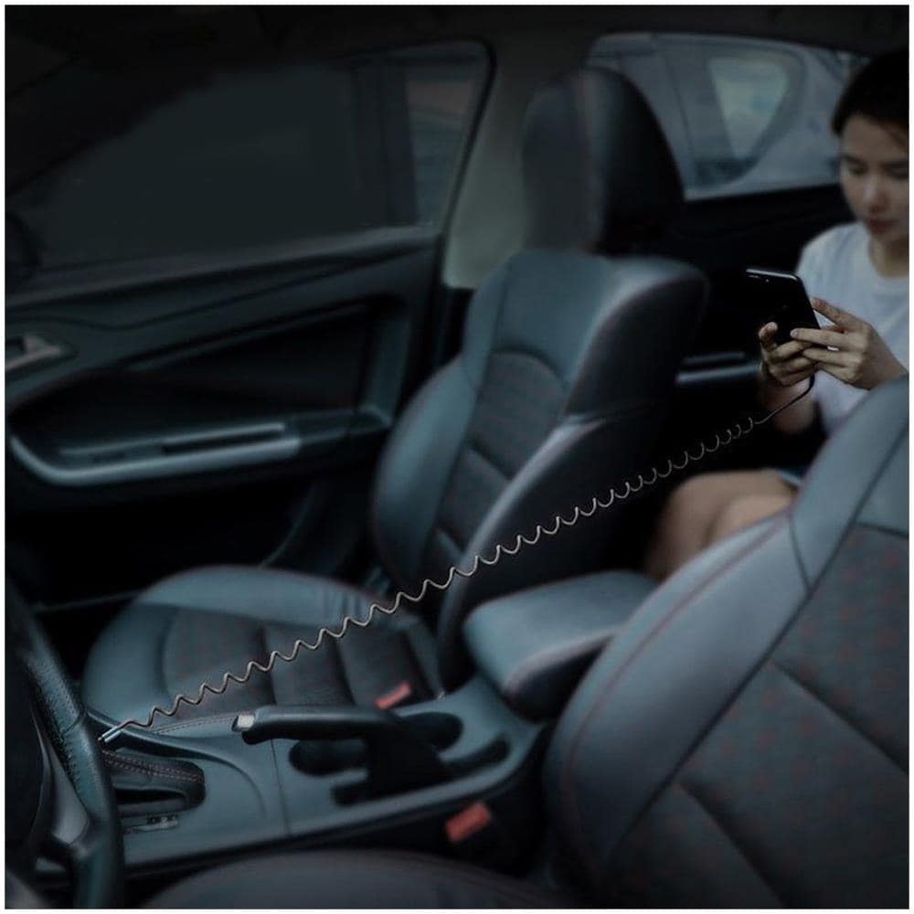Cavo Usb-a / Lightning 2a A Molla 1m - Nero - Foto 2