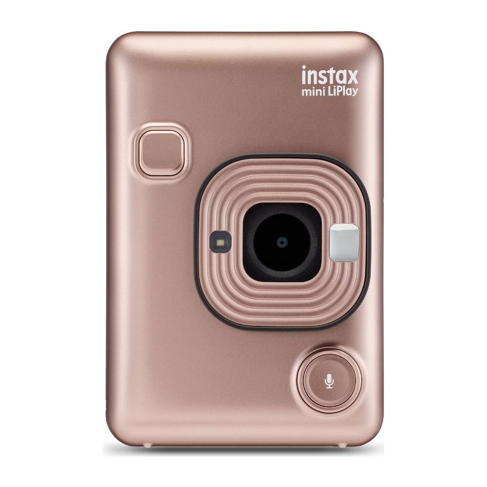 " Instax Mini LiPlay Blush Gold Fotocamera Ibrida Istantanea e Digitale, Registra 10"" di Audio sulla Foto con la Funzione ""Sound"", Remote Shooting e Bluetooth, Foto Formato 62 x 46 mm" - Foto 4