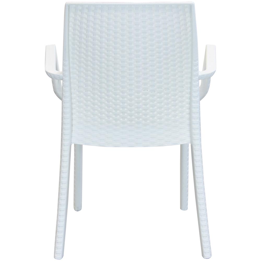 Alma - Poltrona Da Giardino Impilabile In Wicker Stampato - Foto 2