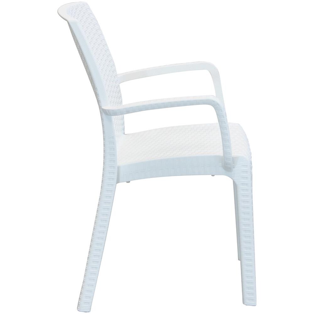 Alma - Poltrona Da Giardino Impilabile In Wicker Stampato - Foto 4