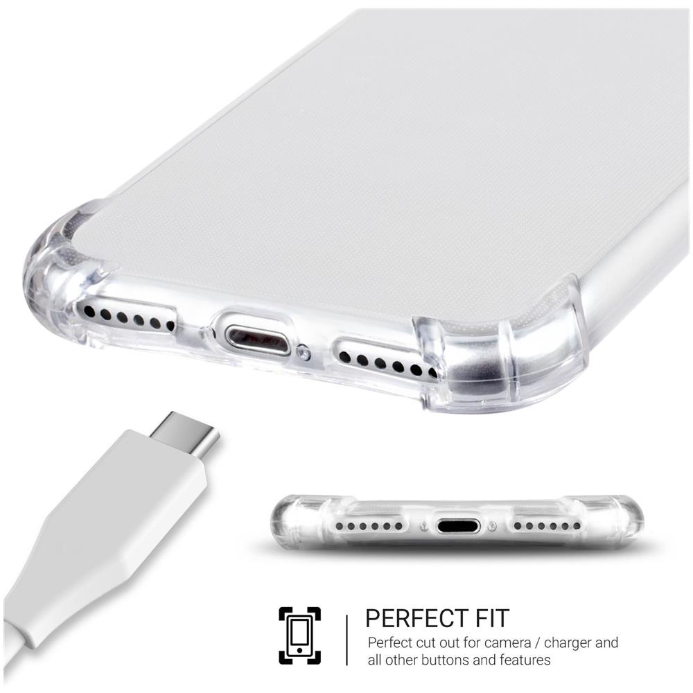 Cover Silicone Trasparente Per Xiaomi Mi 8 Lite, Mi 8 Youth, Mi 8x - Custodia Antiurto, Crystal Clear Case, Tpu Morbido - Foto 2