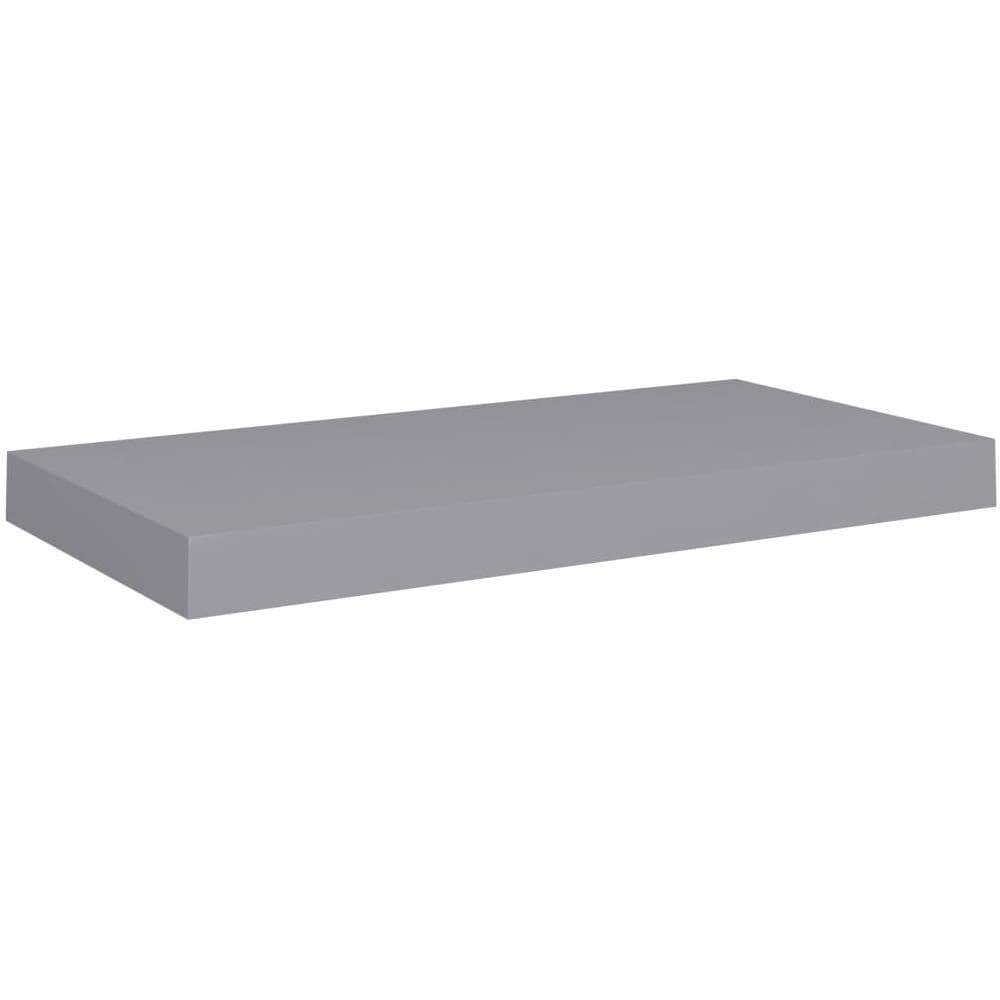 Scaffale A Parete Grigio 50x23x3,8 Cm In Mdf - Foto 2