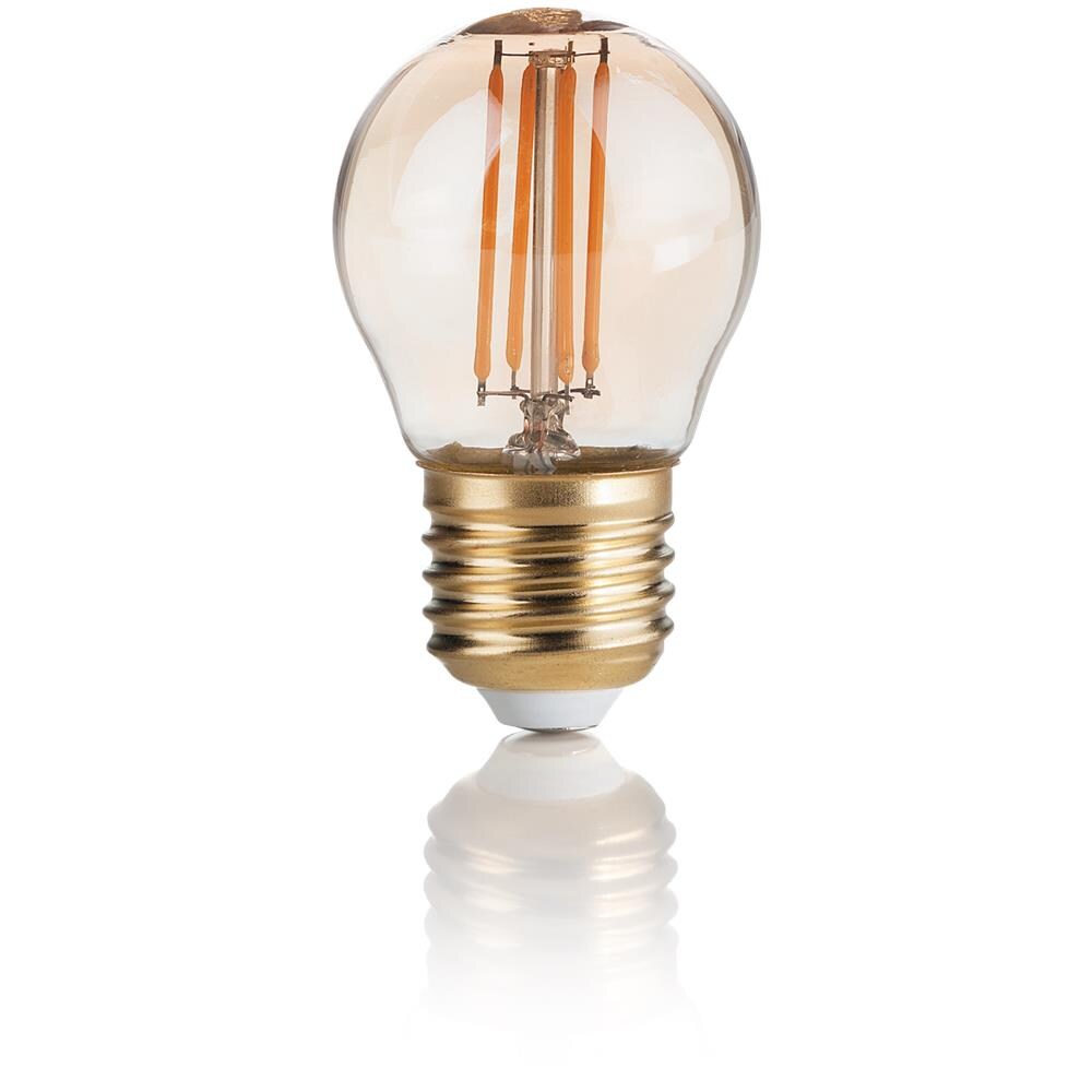 Lampadina E27 Sfera 4w 2200k Cri80 Ambra - 151861 - Foto 1