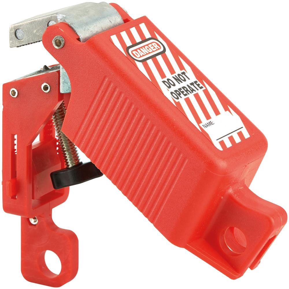 Blocco Di Sicurezza Regolabile Per Interruttore Elettrico A Leva, Lucchettabile, Lockout Tagout Loto - - Foto 1