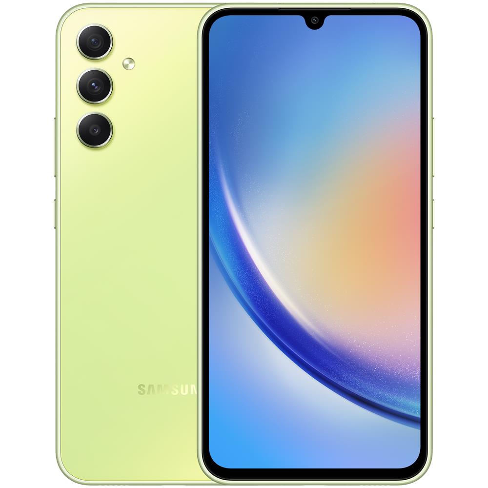 Galaxy A34 5G 256GB 8 GB RAM Dual Sim Display 6.6" Full HD+ Slot Micro SD Fotocamera 48 Mpx Android Italia Lime - Foto 1