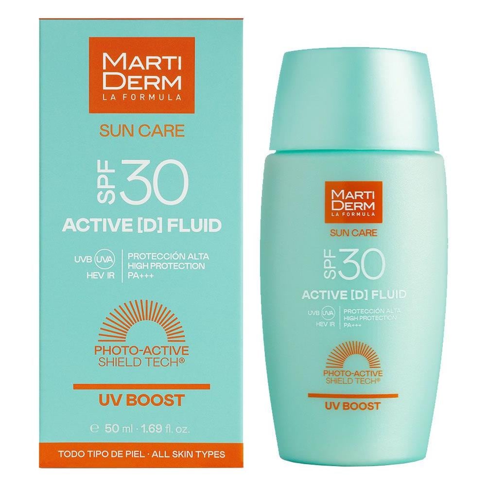 Active (d) Fluido Viso Spf30 50ml Sun Care Tutti I Tipi Di Pelle - Foto 1