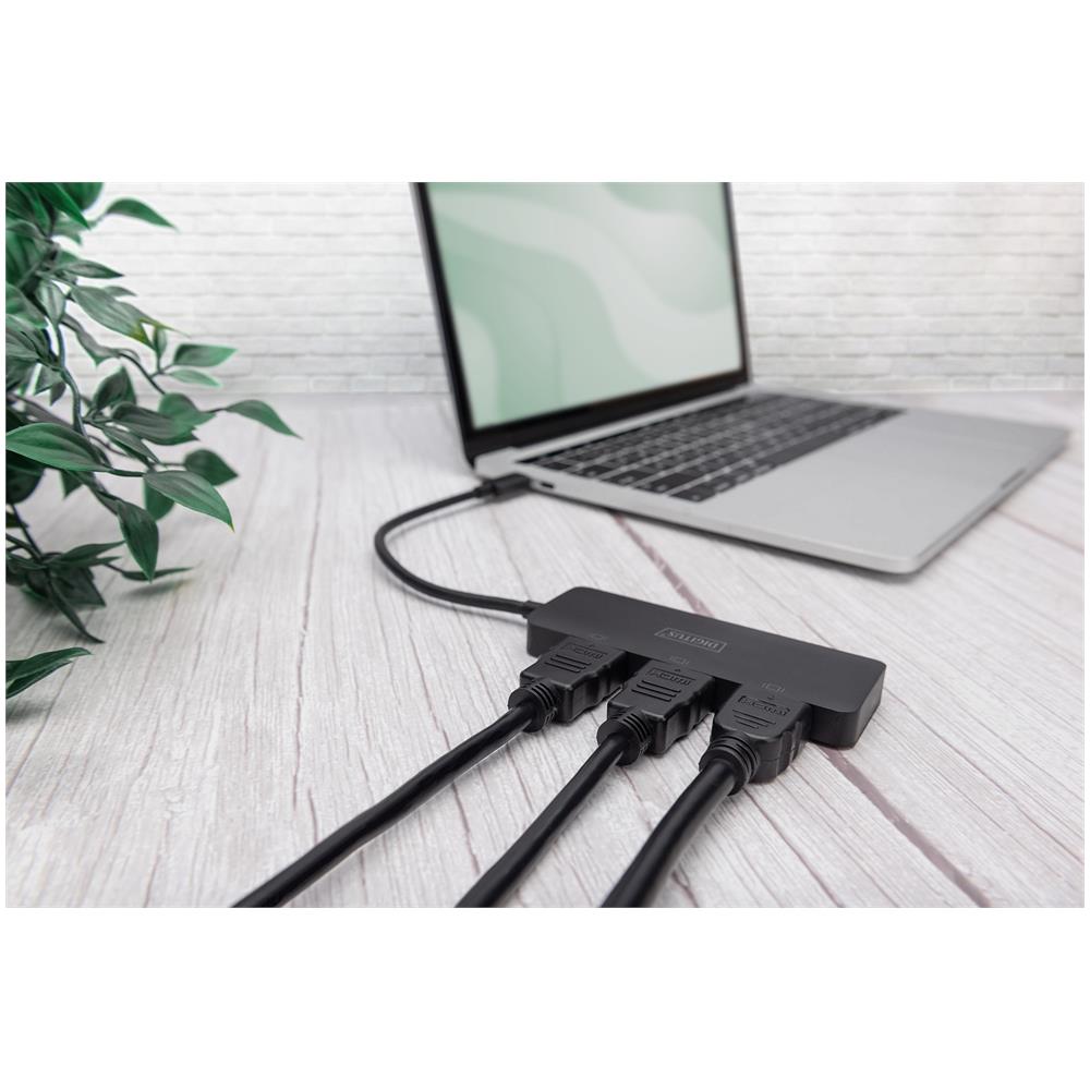 Hub video MST a 3 porte (USB-C™ -> 3 HDMI) - Foto 2