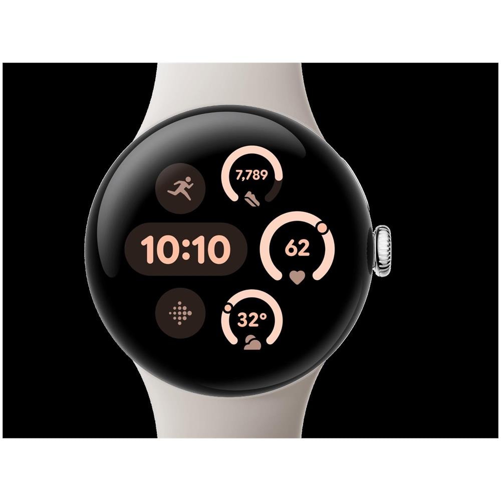 Pixel Watch 3 AMOLED 41 mm Digitale Touch screen Argento Wi-Fi GPS (satellitare) - Foto 4